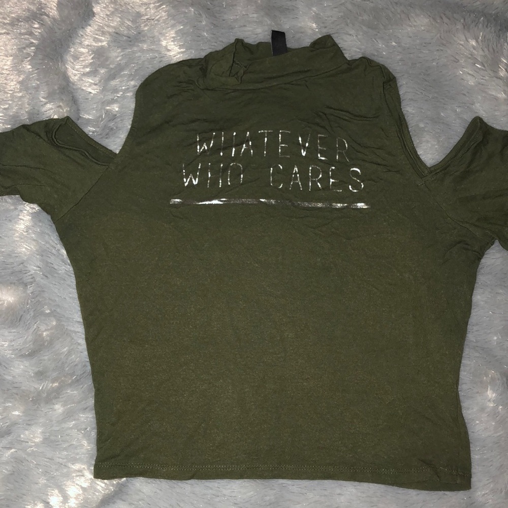 Turtle neck crop top 🐢